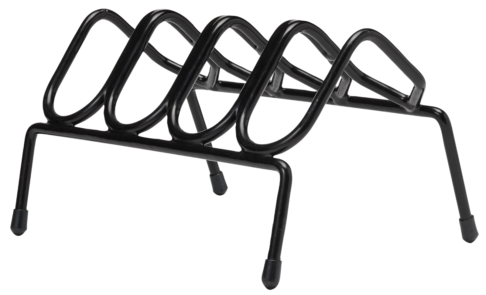 SnapSafe 75820 Pistol Rack  Black PVC Coated Steel Holds 4 Handgun