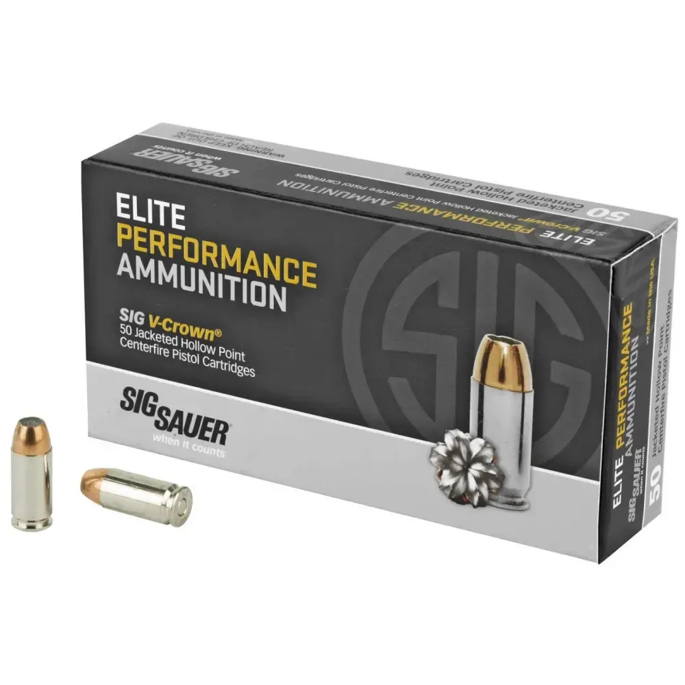 SIG SAUER V-CROWN 40S&W 165GR JHP 50RD BX
