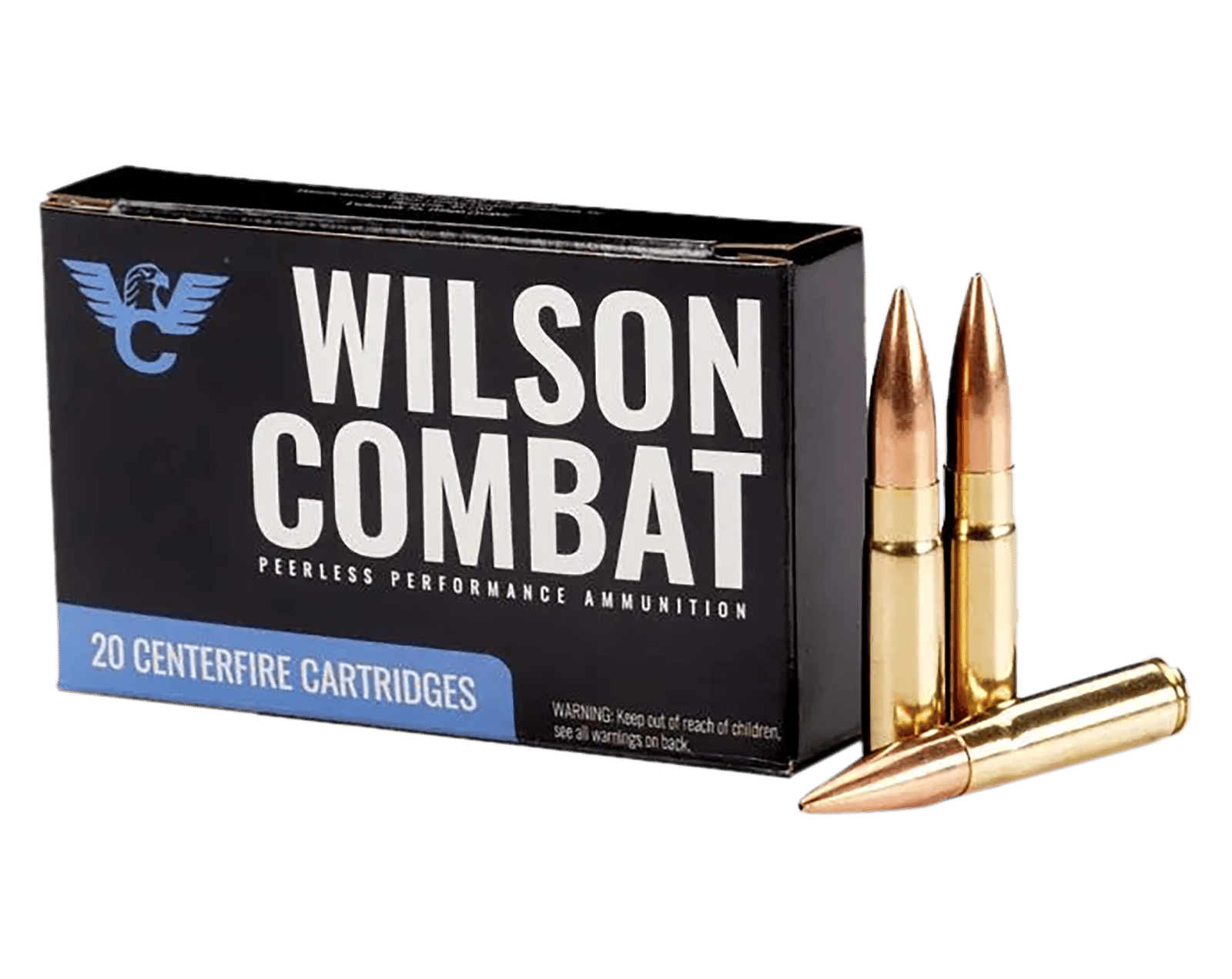 Wilson Combat A300BLK220HPBT   300Blackout 220gr Hollow Point Boat Tail 20 Per Box/10 Case