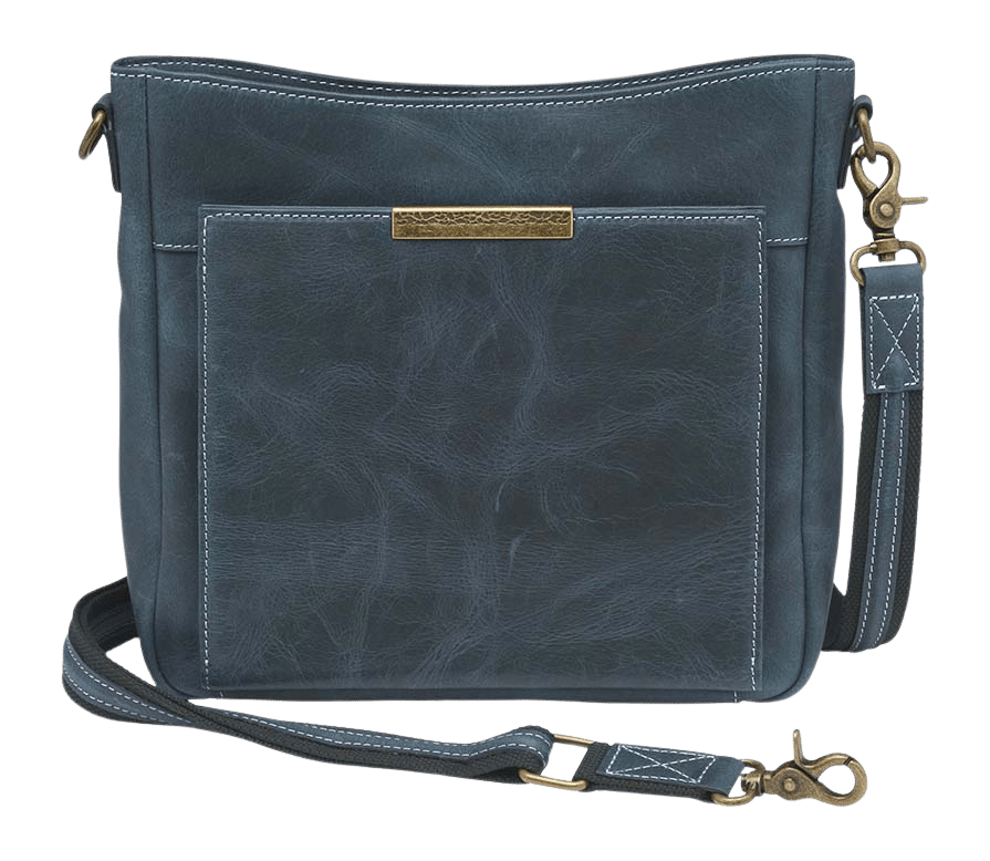 GTM GTM-CZY/98BLUE    SLIM PURSE CROSSBODY-BUFF