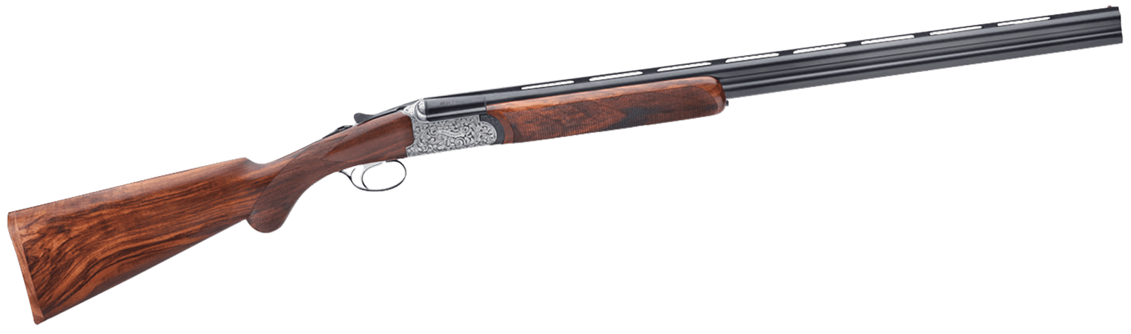 Rizzini USA 41012829 Round Body EM Full Size 28 Gauge Break Action 2rd 29" Vent Rib Barrel, Coin Anodized Silver Receiver, Fixed w/Prince of Whales Grip Grade III Turkish Walnut Stock