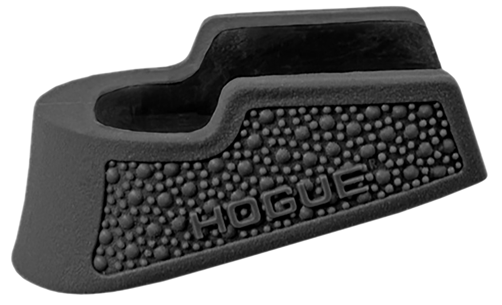 Hogue 18020 OverMolded Extension Base Pad Cobblestone Fits Sig Sauer P365 10rd Black Rubber