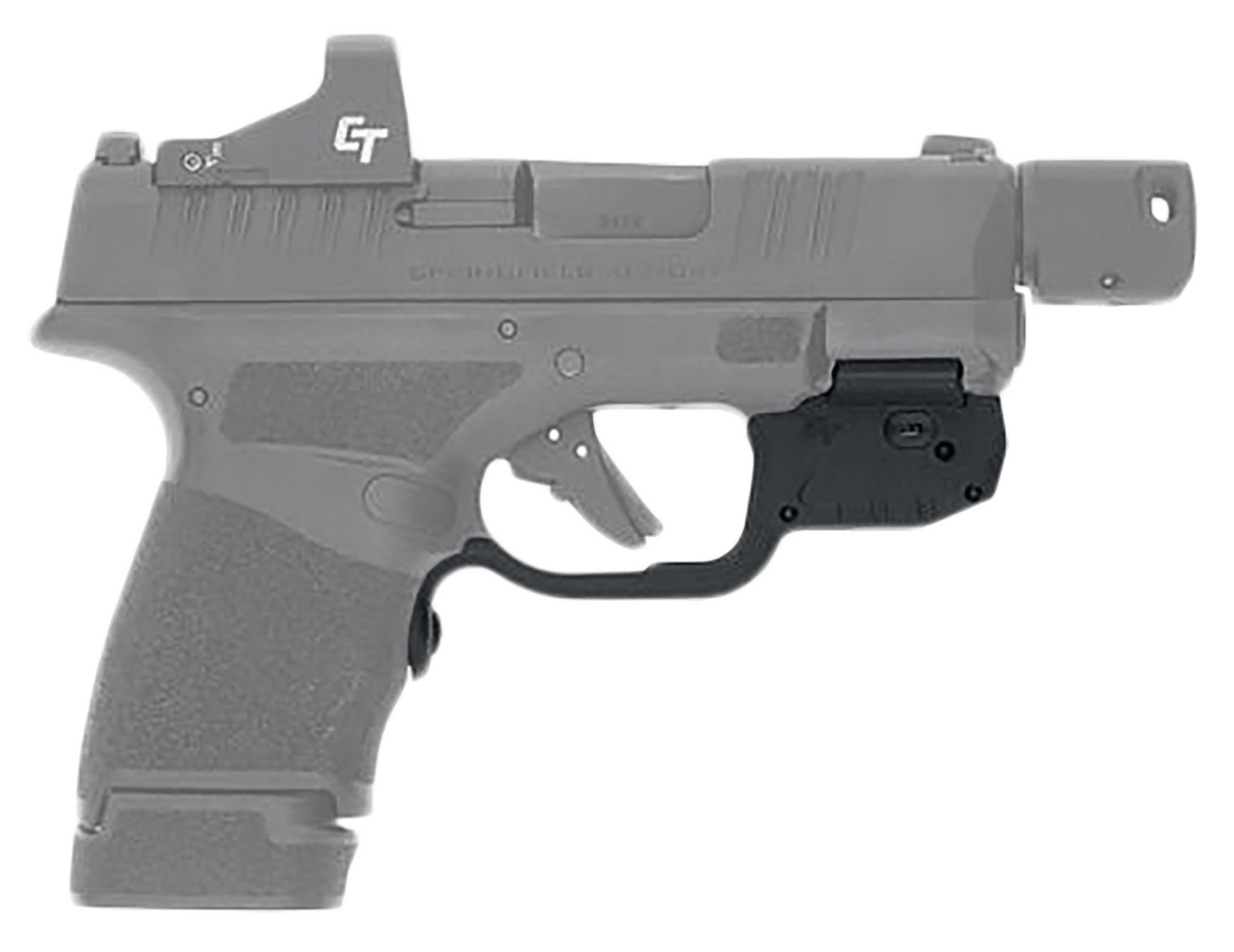 Crimson Trace 0101830 Laserguard  Springfield Hellcat, Red Laser Black Polymer