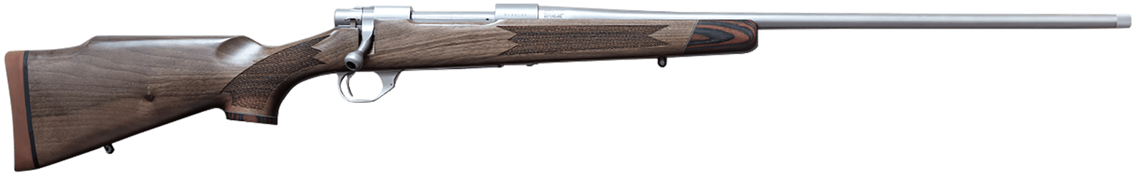 Howa HWH308SLUX M1500 Super Deluxe Full Size 308 Win 4+1 22" Stainless Threaded Barrel, Drilled & Tapped Stainless Steel Receiver, Turkish Walnut Fixed Stock