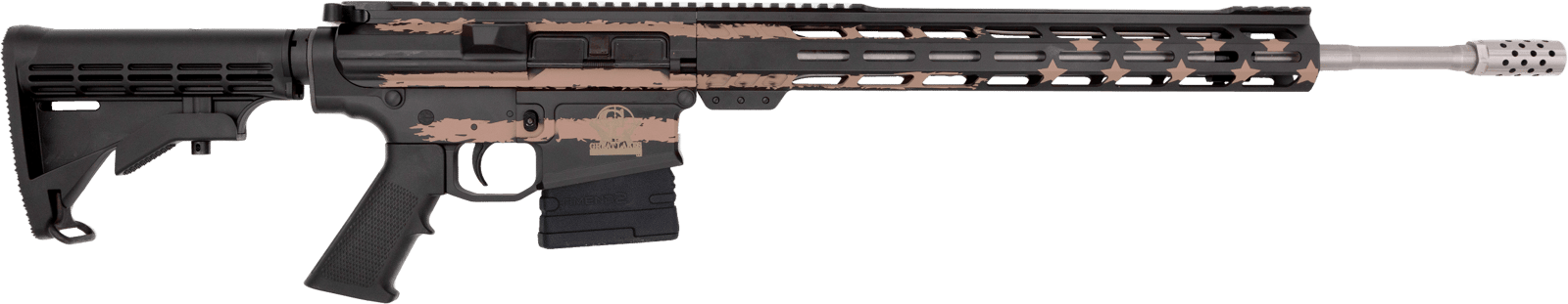 Great Lakes Firearms GL1065SSFDST GLFA  6.5 Creedmoor 10+1 20" Stainless Steel Desert Flag