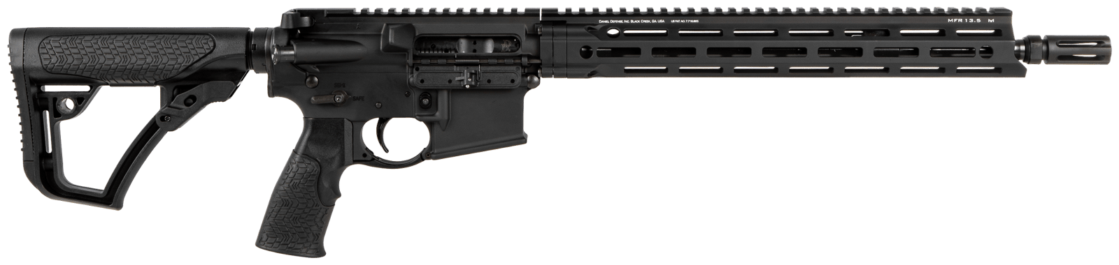 Daniel Defense 0212815049067 DDM4 V7 SLW *CO Compliant 5.56x45mm NATO 14.50" No Magazine Black Hard Coat Anodized 6 Position w/SoftTouch Overmolding Stock
