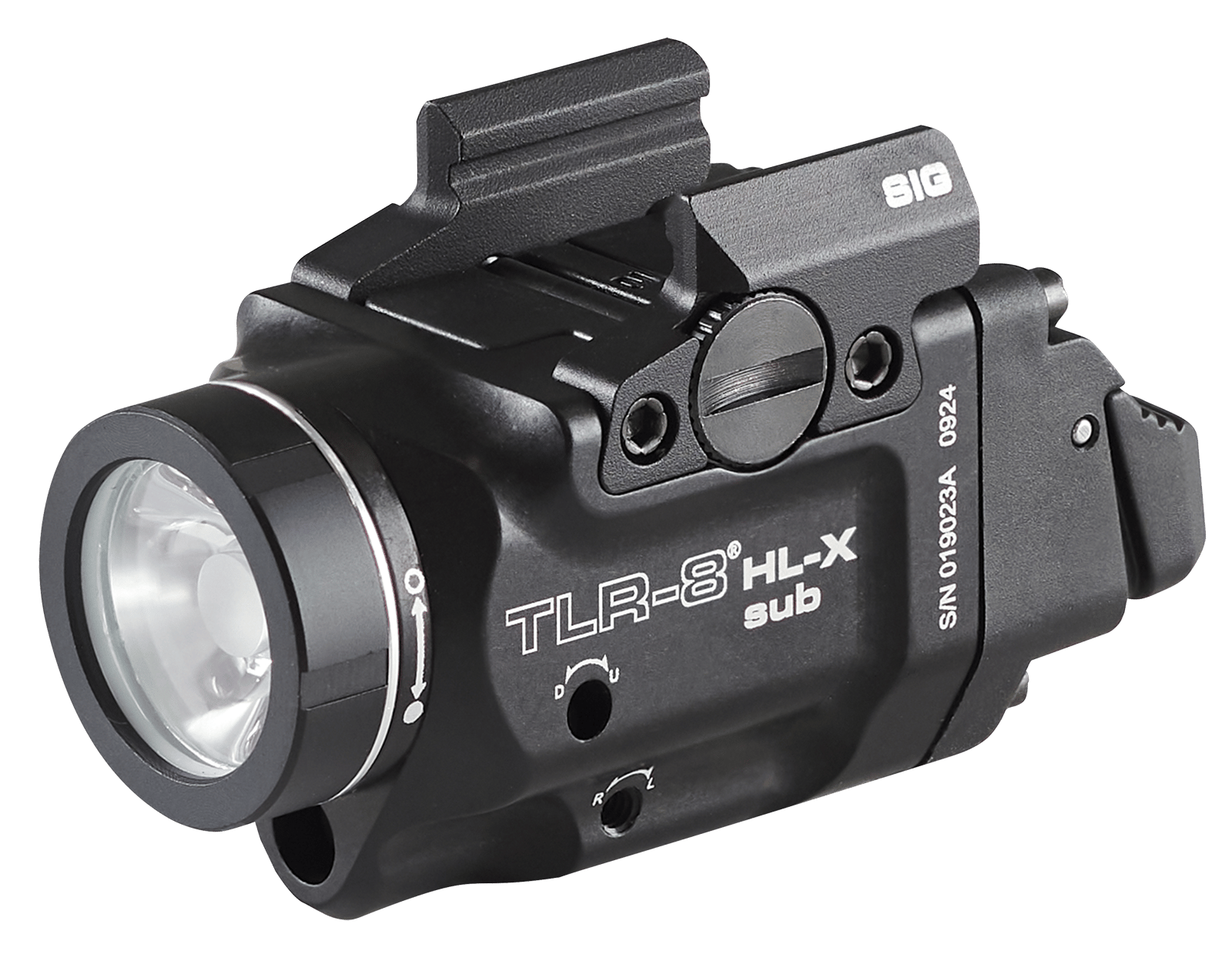 Streamlight 69467 TLR-8  Black Aluminum Sig P365/XL 1,000 Lumens Red Laser