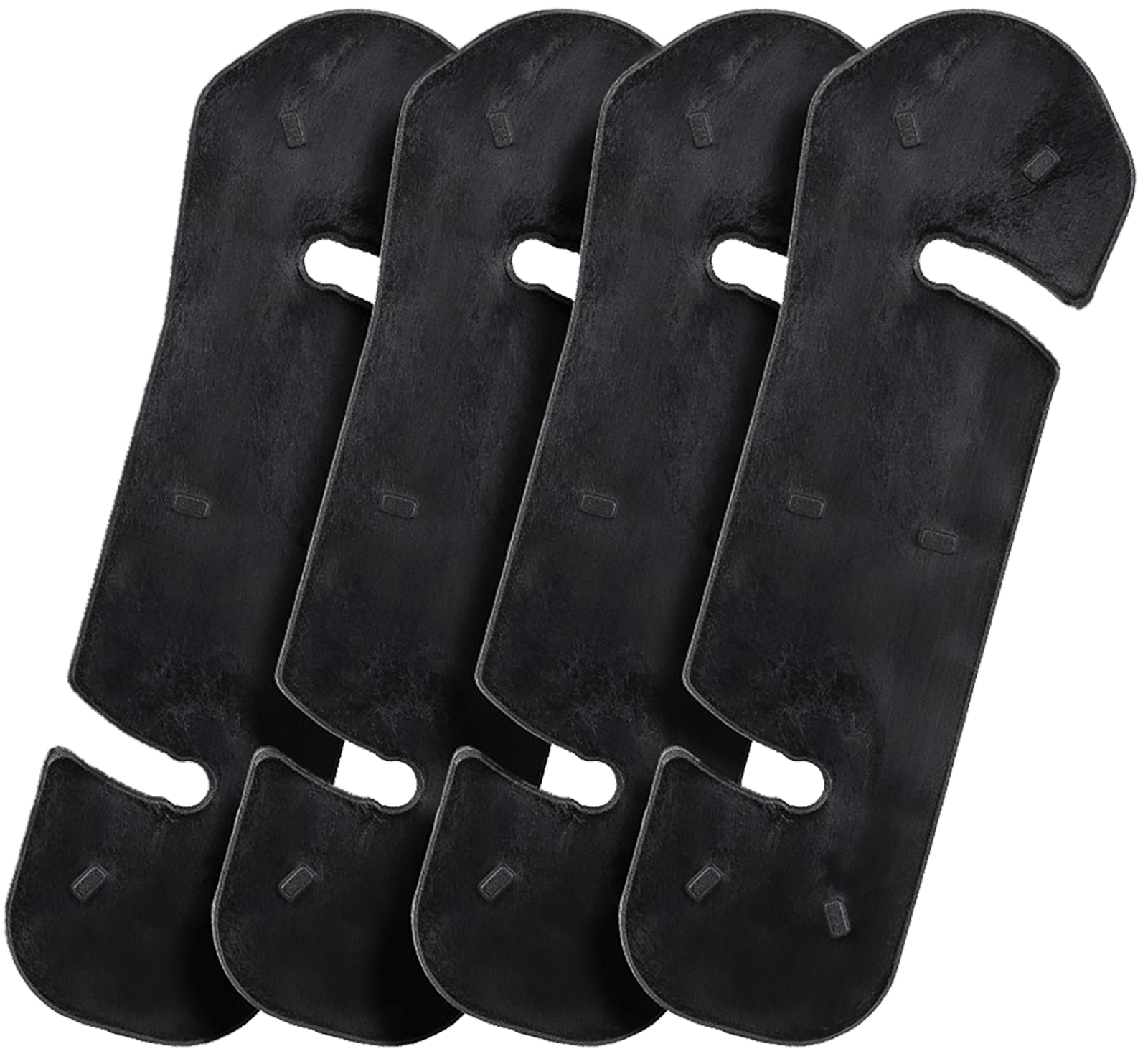 Mdt Sporting Goods Inc 104185BLK Buttstock Spacer Kit Black 4 Pack