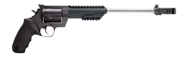 Taurus 2-350141RH Raging Hunter  Large 350 Legend 6 Shot 14" Overall Matte Black Picatinny Rail Barrel w/Muzzle Brake, Cylinder & Stainless Steel Frame, Transfer Bar Safety, Exposed Hammer