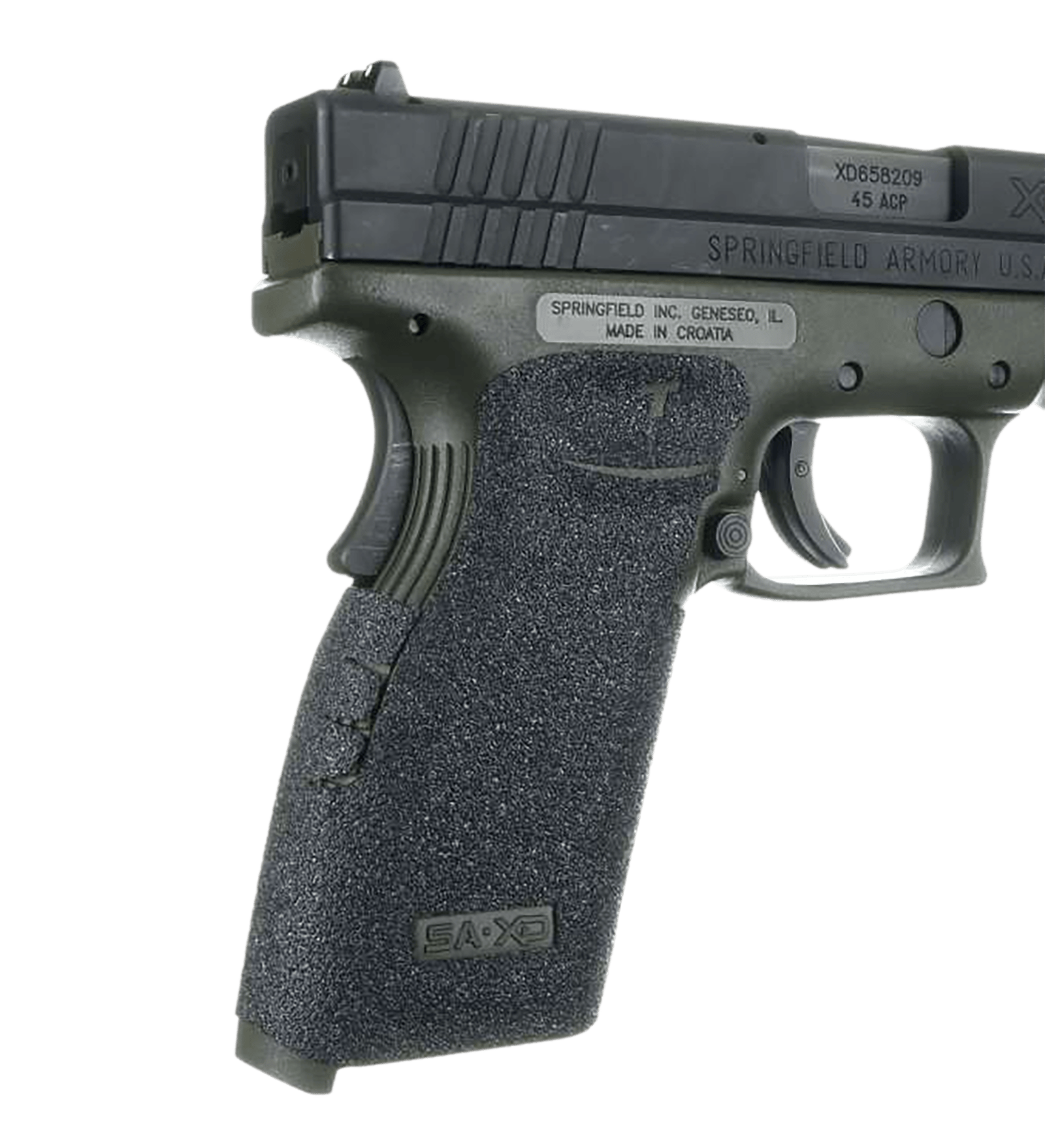 Talon Grips 202R Adhesive Grip  Textured Black Rubber for Springfield XD 9,357,40