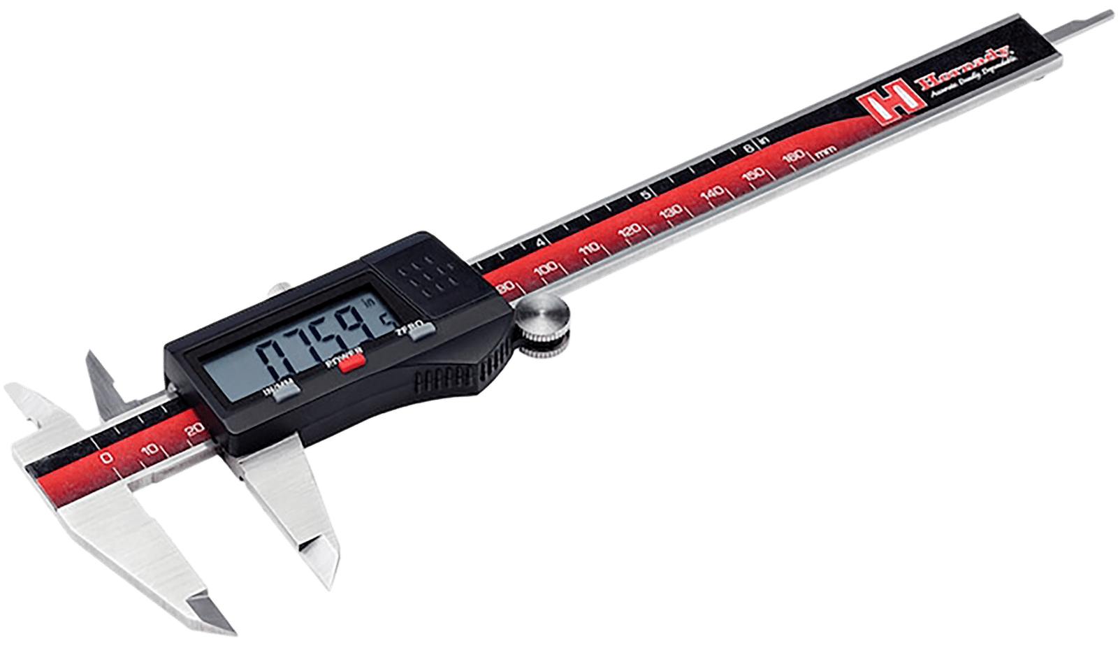 Hornady 050081 Digital Caliper UL4200 Compliant Black/Red