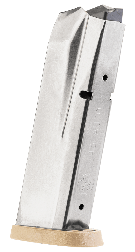 Smith & Wesson 194700000 M&P  10rd 45ACP Brown Floor Plate Steel