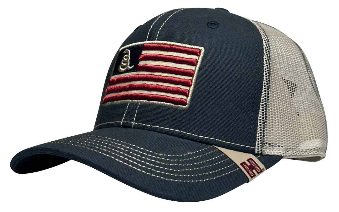 Hornady Gear 33310 Trucker  Navy Gadsden Flag