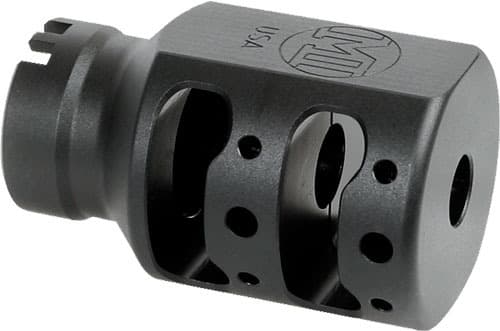 MI ALPHA TANK BRAKE M14X1LH BLACK MATTE NITRIDE