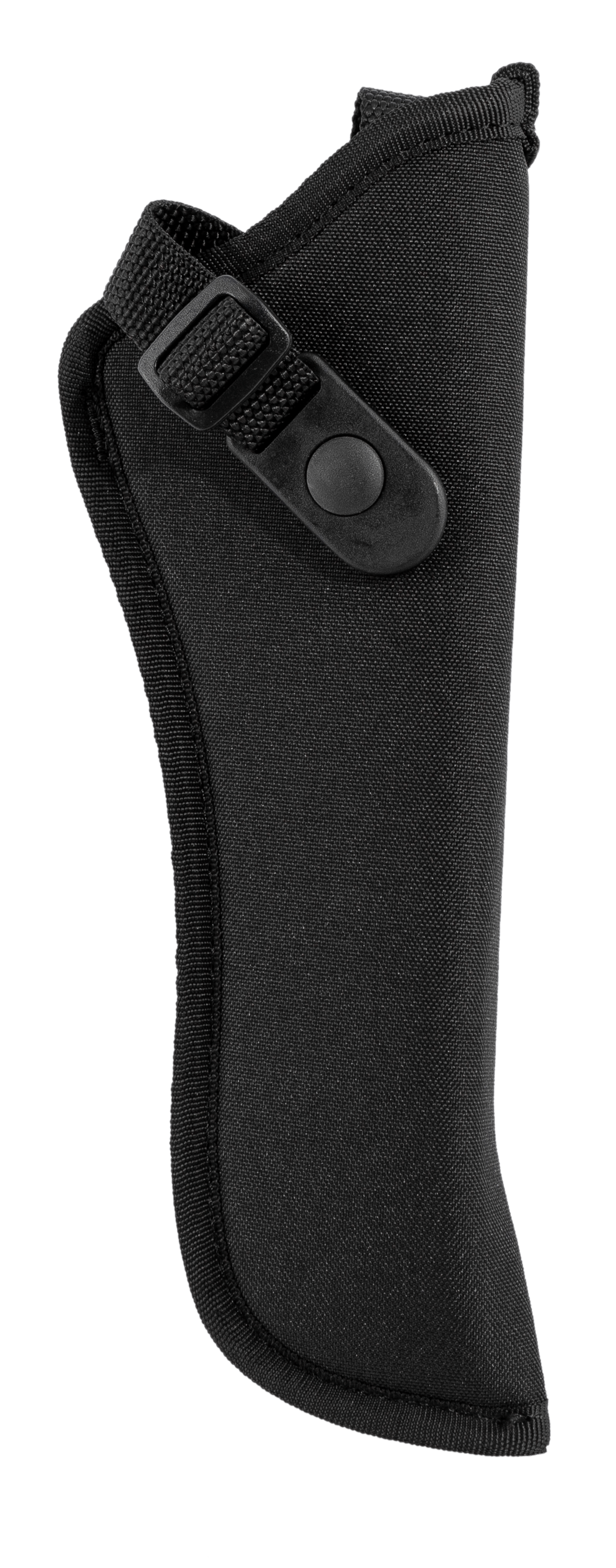 Uncle Mike's 21012 GunMate Hip Holster OWB Size 12 Black Tri-Laminate Belt Loop Fits Large Frame Pistol Fits 4-5" Barrel Right Hand