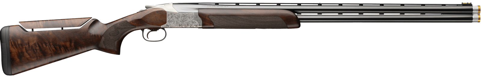 Browning 0183483002 Citori 825 Pro Sporting 12 Gauge Break Open 3" 2rd 32" Polished Blued Over/Under Vent Rib Barrel, Silver Nitride Stainless Steel Receiver, Adj Comb Black Walnut Stock