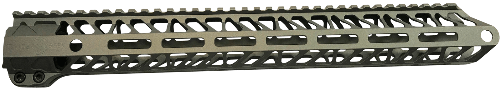 TIMBER CREEK OUTDOOR INC ME15HGFDE Enforcer Handguard AR-15 Flat Dark Earth Cerakote M-LOK Aluminum  15"
