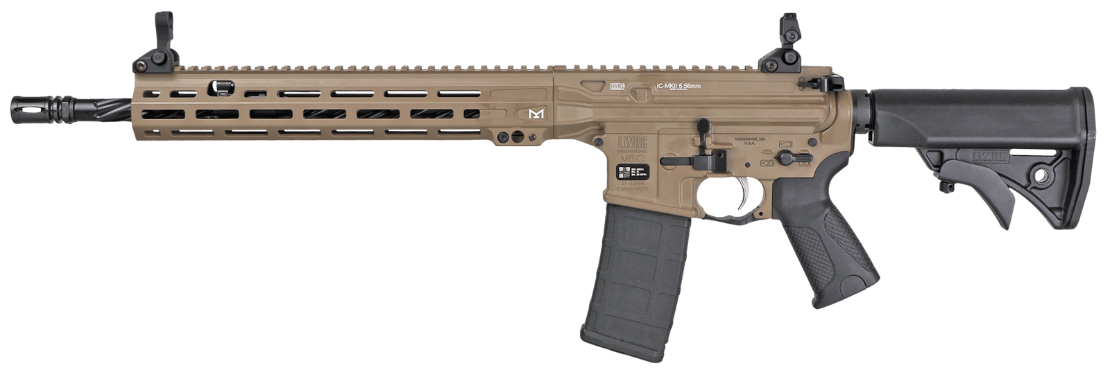 LWRC ICMKIIR5CK16   .223 Rem/5.56 NATO 16.10"