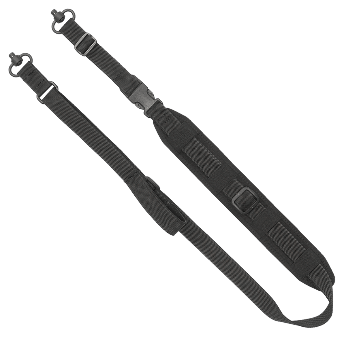 GrovTec US Inc GTSL127 QS 2-Point Sentinel Black Adjustable Rifle/Shotgun