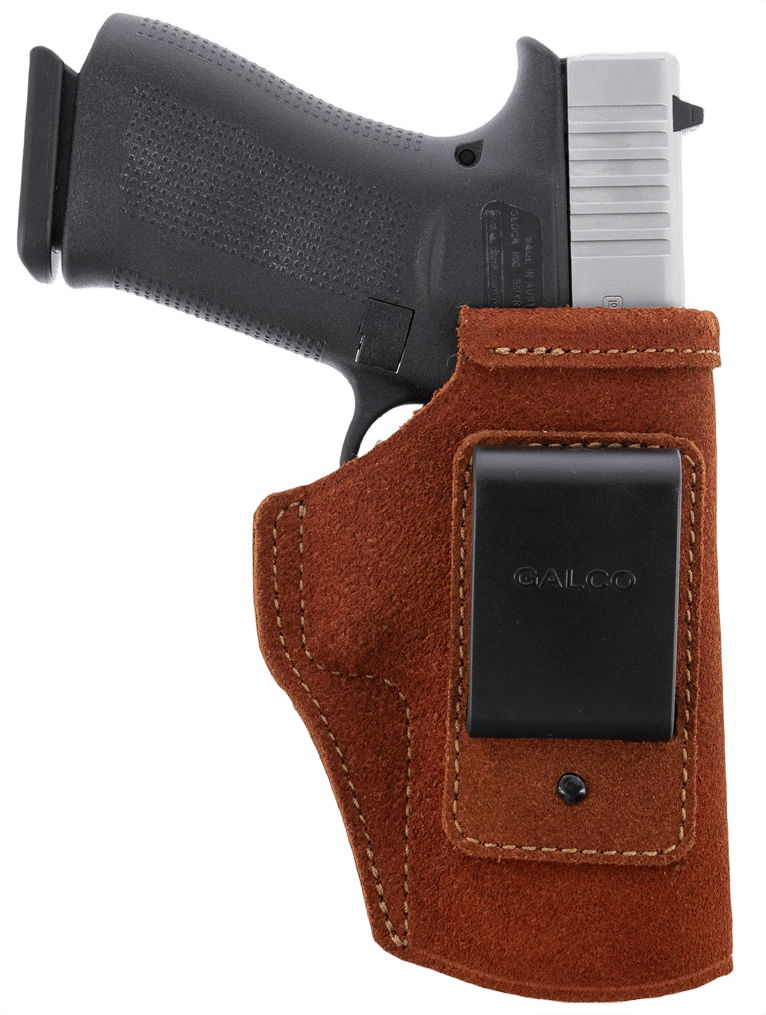 Galco STO212R Stow-N-Go  IWB Natural Steerhide Fits Kimber 1911 5" Right Hand