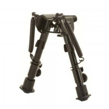 TacShield Sports Ridge Heavy Duty Bi-pod Adjustable 6"-9" Matte Black