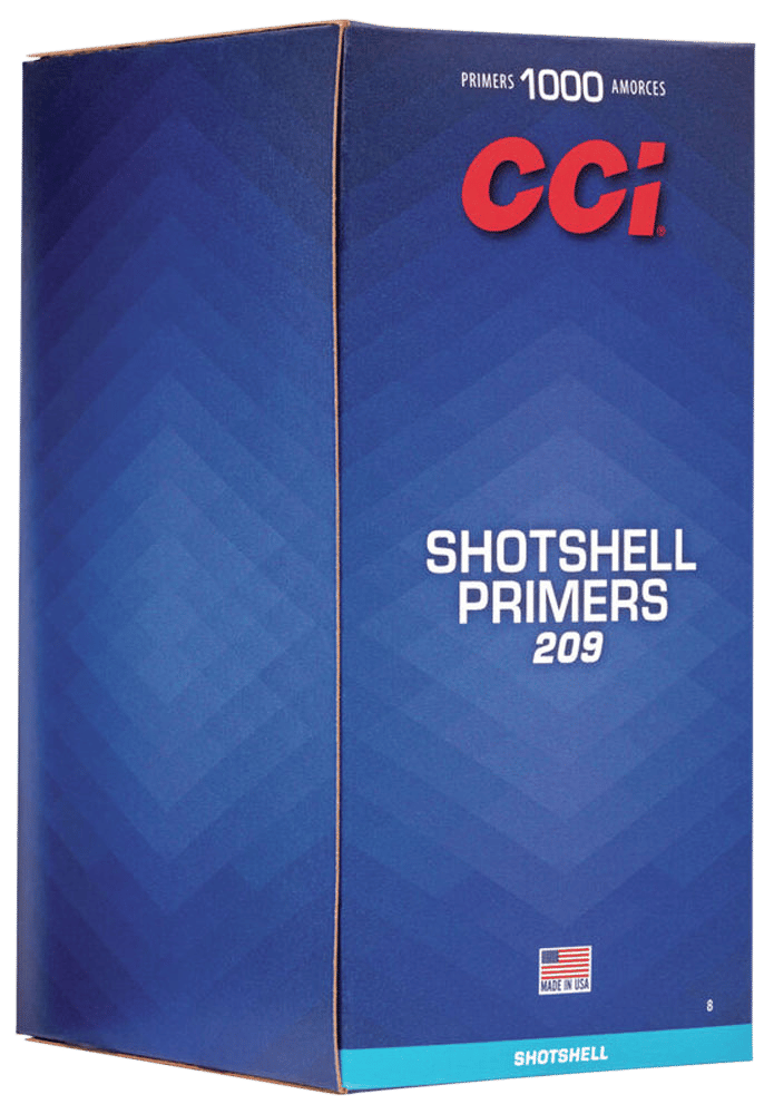 CCI 8 Shotshell Primers 209 Shotgun 1000/Box