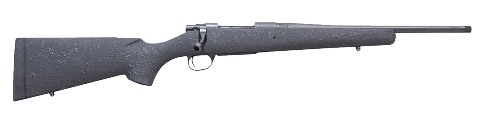 Howa HHSSL308BLK16 1500 Superlite Gen2 Full Size 308 Win 3+1 16.25" Black Threaded Barrel, Matte Blue Steel Drilled & Tapped Receiver, Black w/Black Webbing HS Precision Synthetic Stock, Right Hand