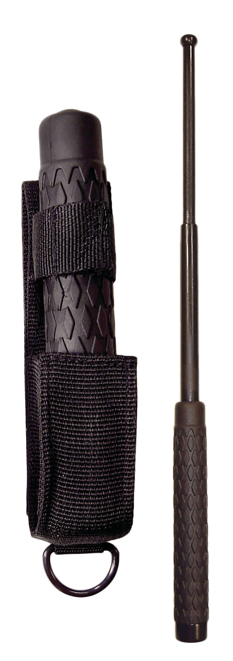 PSP NS21R Expandable  21" Steel Black Rubber Handle Includes Sheath