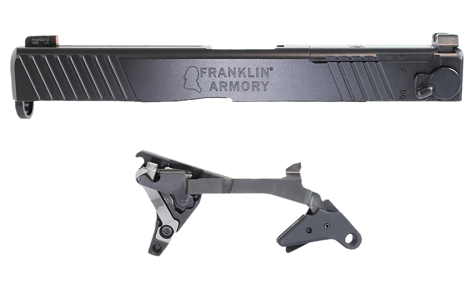 Franklin Armory 1750000BLK G-S173 Binary Black Fits Glock 17 Gen 3