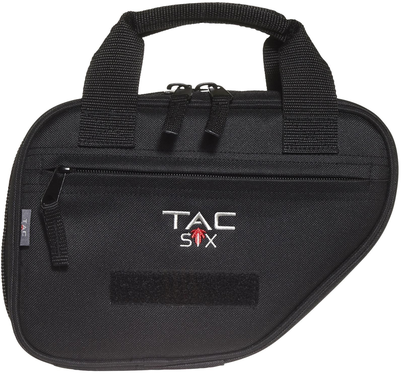 Tac Six 10940 Battalion Handgun Case 10" Long Black Neoprene Holds 1