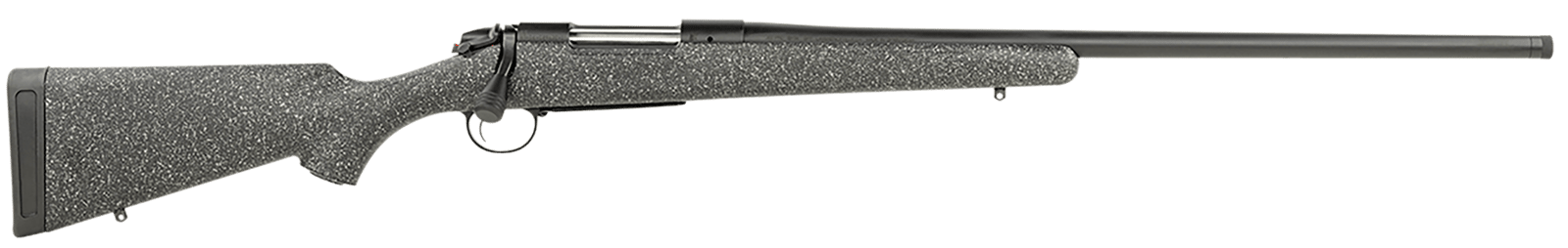 Bergara Rifles B14S503C B-14 Ridge 243 Win 4+1 22" Graphite Black Cerakote Barrel, Graphite Black Cerakote Steel Receiver, Gray Speckled Black Fixed American Style Stock, Right Hand