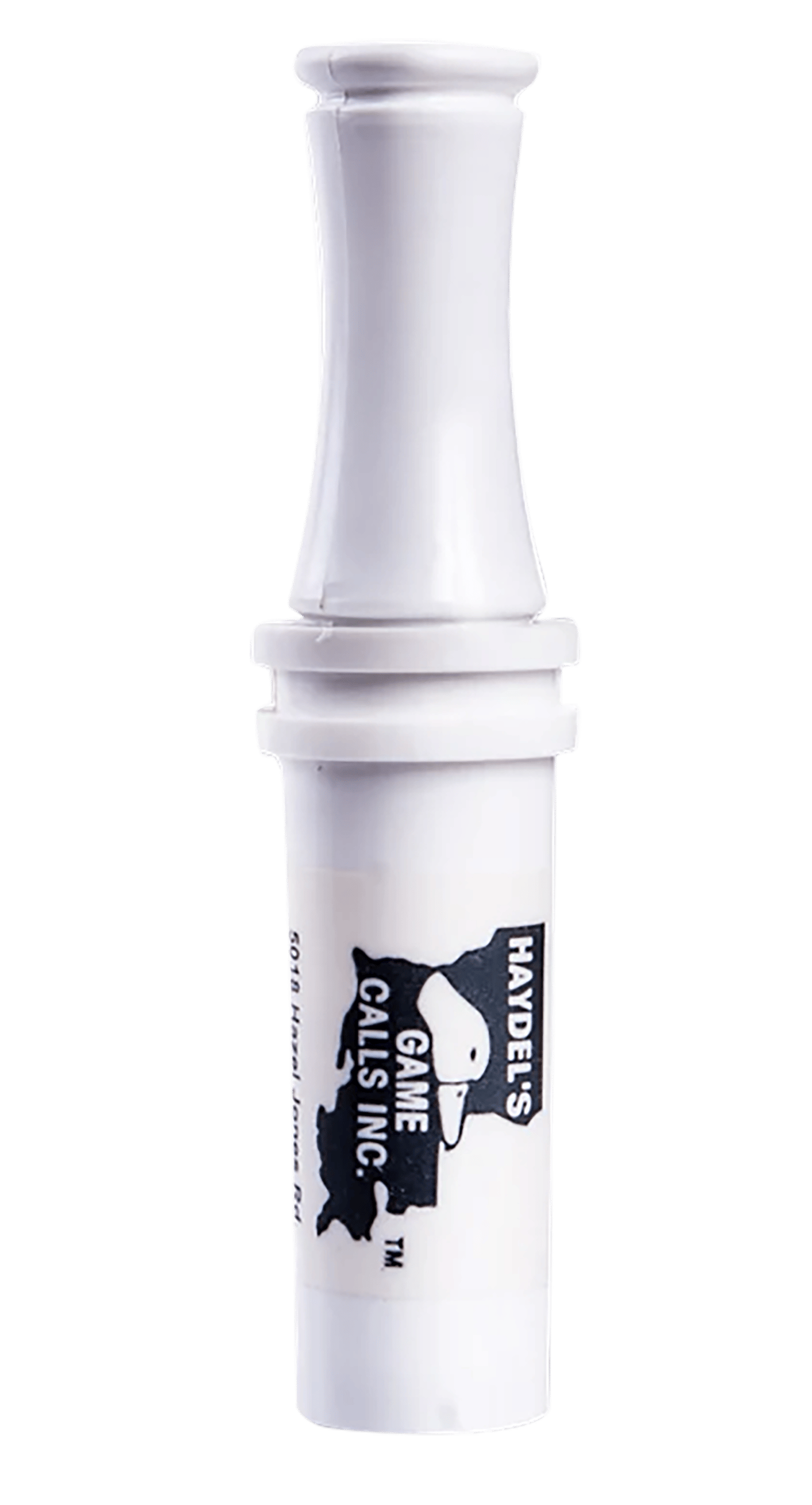 Haydel's Game Calls B14 Blue & Snow Goose  Open Call Attracts Geese White Plastic