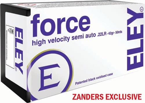 ELEY FORCE 22LR 42GR RN 50RD 100BX/CS