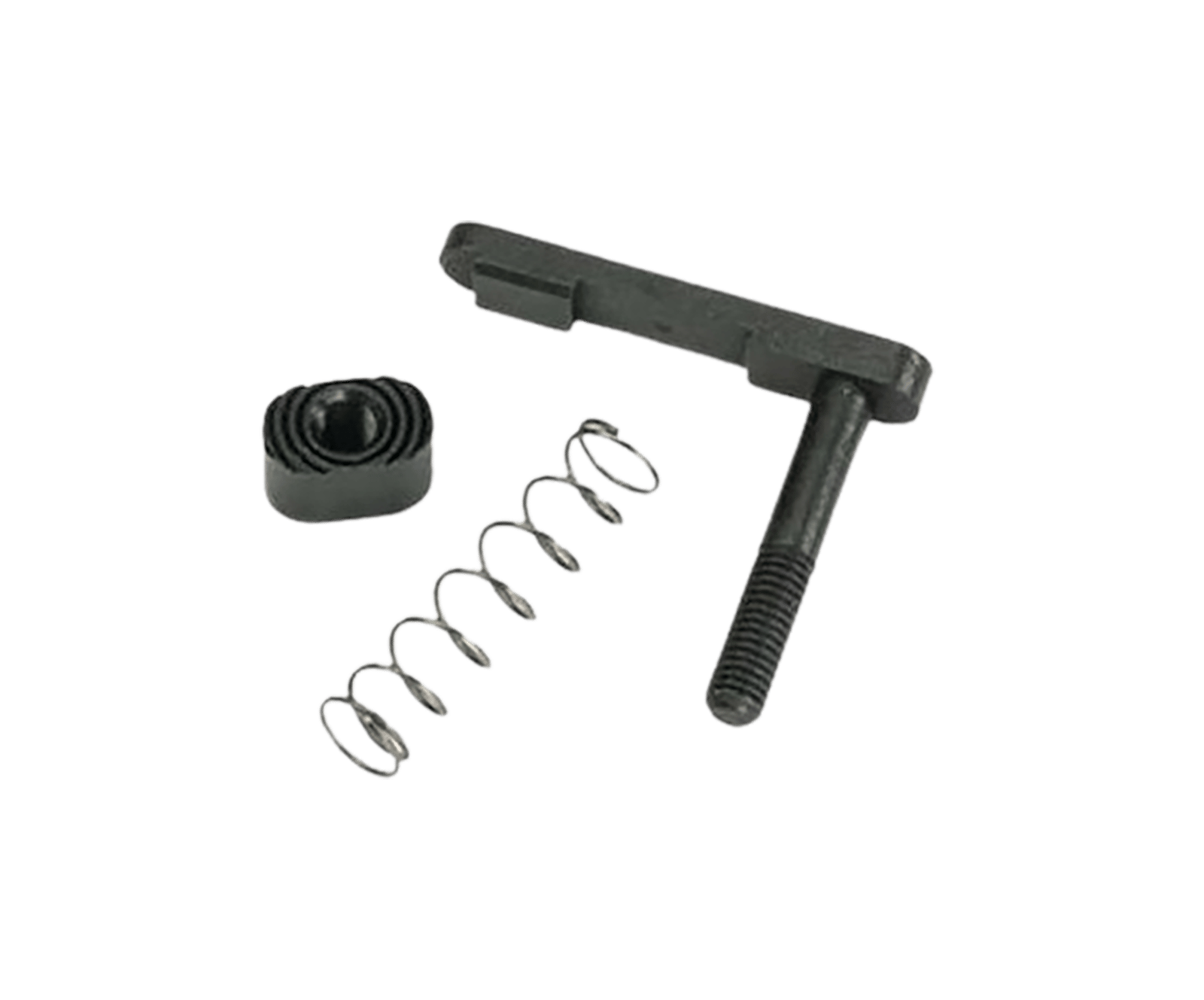 White Label Armory WLA-LOW-1010-01 AR15 Magazine Catch Kit Black Steel