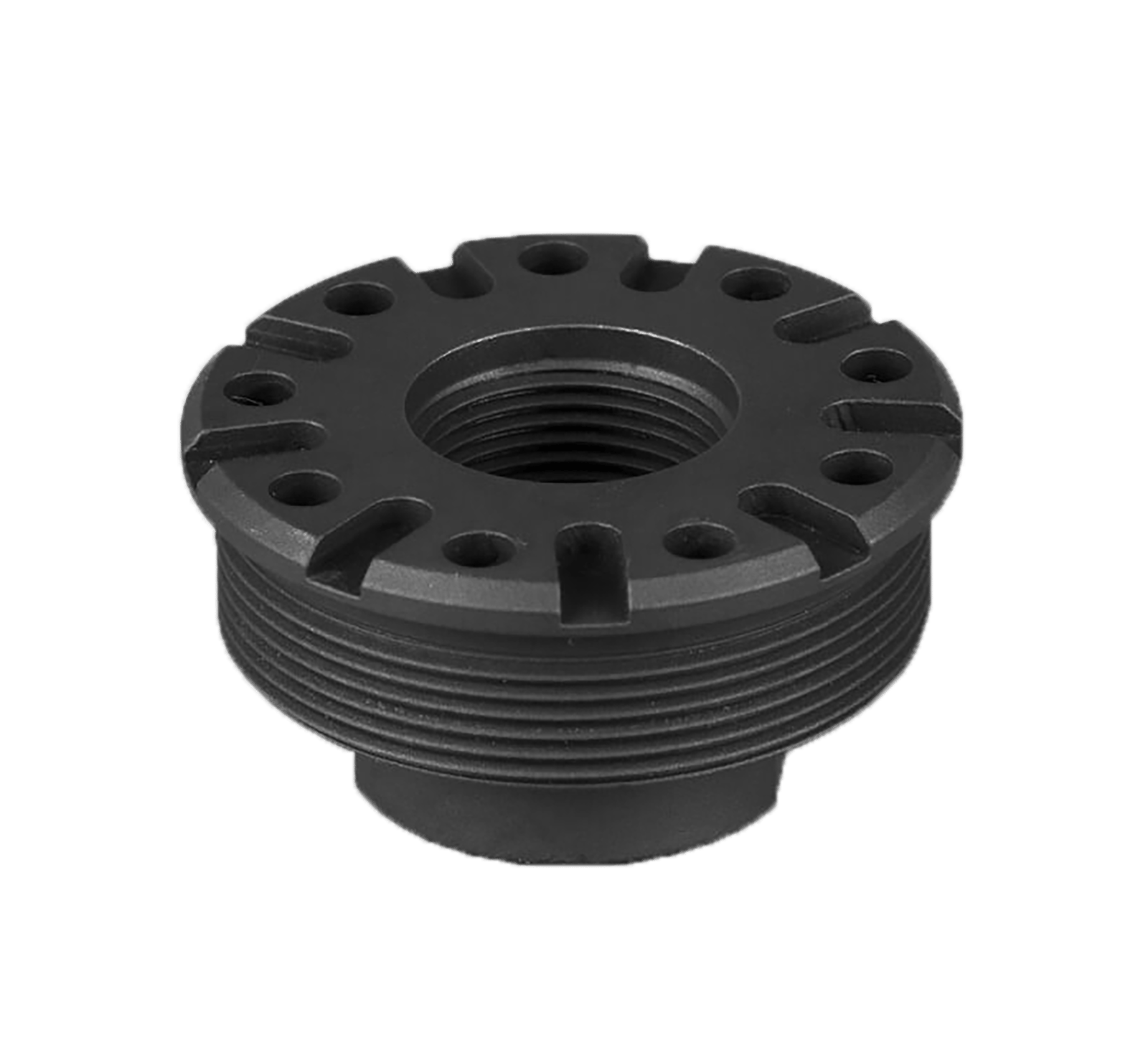 SilencerCo AC1563 Bravo Direct Thread Mount Fits M13.5 x 1 LH Matte Black