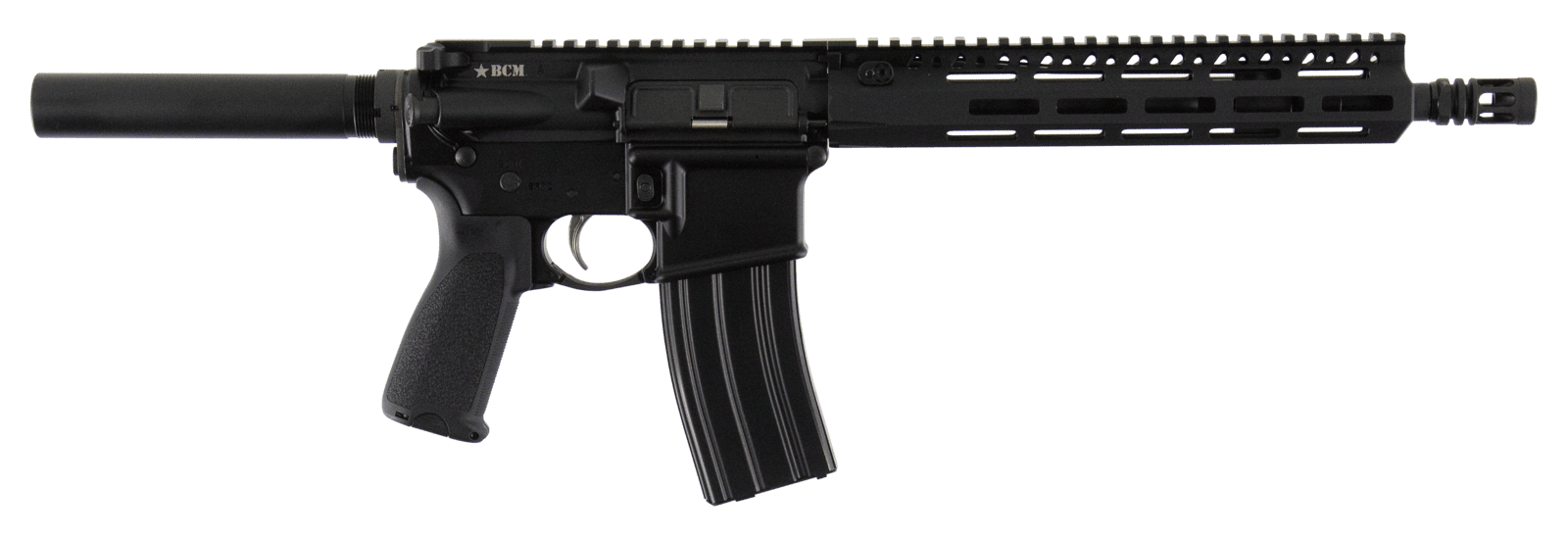BCM 610850 RECCE-11 MCMR 5.56x45mm NATO 30+1 11.50" Government Profile Steel Barrel, Anodized 7075-T6 Aluminum Receiver, Hard Coat Anodized Buffer Tube Stock, Bravo Mod 3 Grip, Ambidextrous Safety