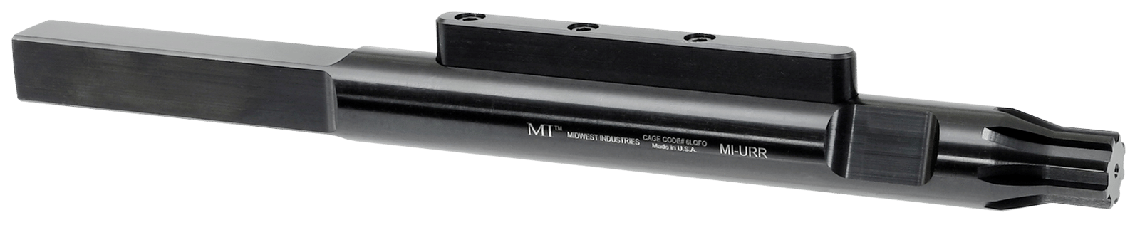 Midwest Industries MIURR Upper Receiver Rod  Black 4140 Steel Rifle Firearm M4/M16