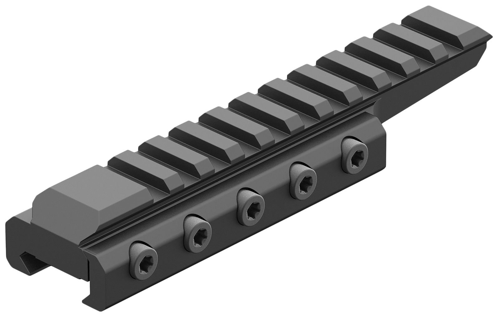 Leupold 181347 Integral Mounting System Mark AR  Rail Mount Matte Black