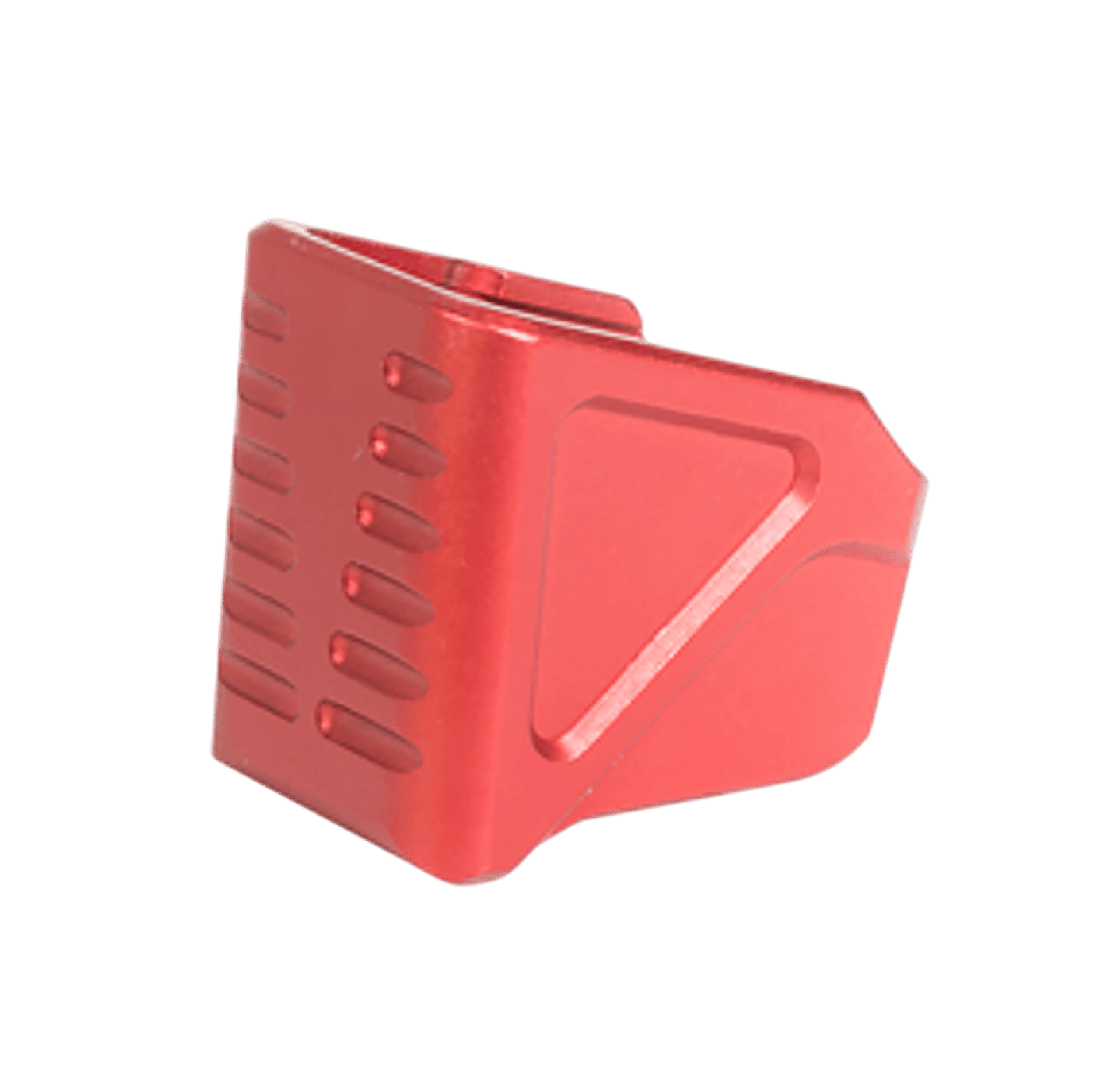 Timber Creek Outdoors GLMEPR Glock 17/19 Magazine Extension Plate Red Aluminum