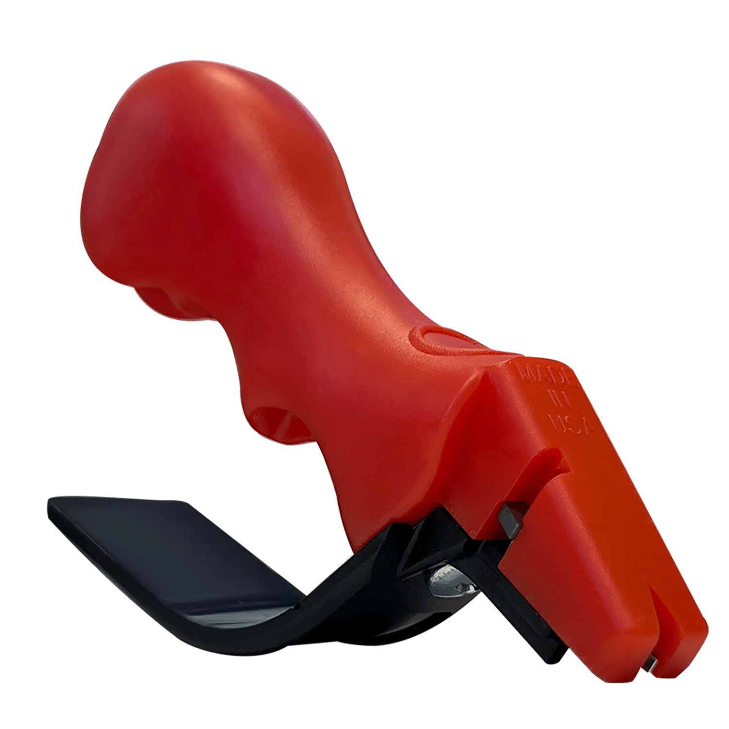AccuSharp 1001C Sharpener Knife & Scissor Hand Held Diamond-Honed Carbide Sharpener Red