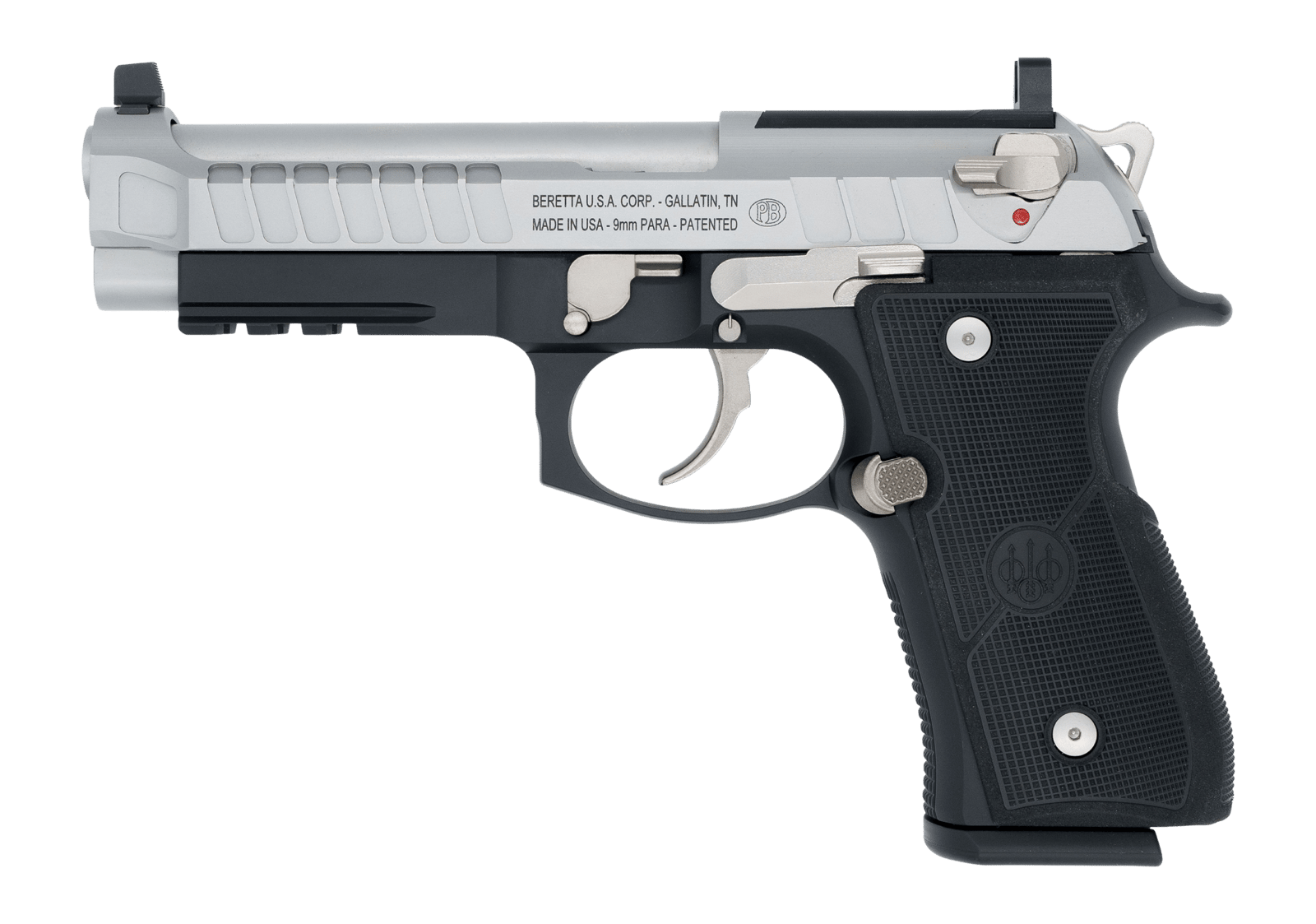 Langdon Tactical Tech 92E2CBRR Beretta 92 Elite  Full Size Frame 9mm Luger 18+1 4.70" Stainless Steel Barrel & Optic Ready/Serrated Slide. Black Cerakote Aluminum Frame w/Picatinny Rail. Textured Grip