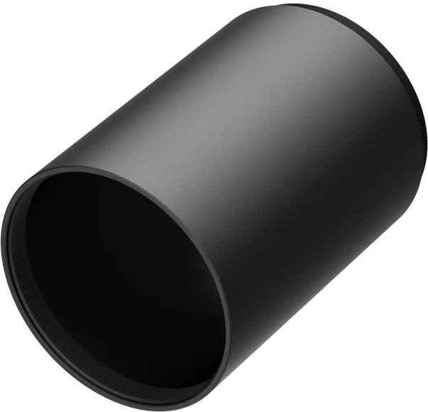 Leupold 118769 Alumina Lens Shade Black Aluminum 44mm Objective Screw On Mount