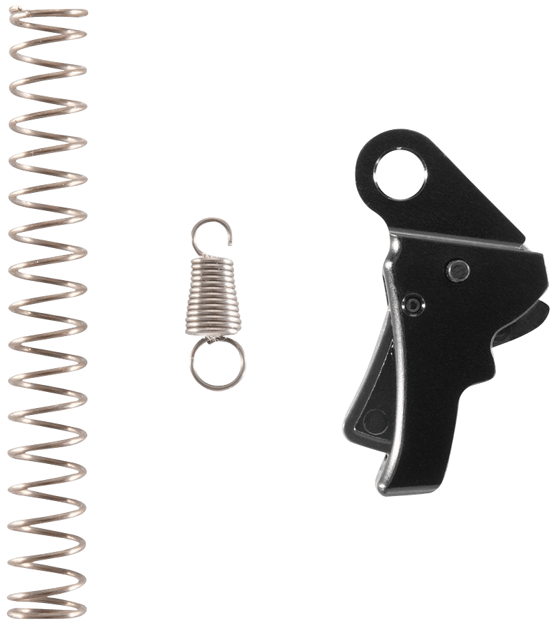 Apex Tactical 115112 Action Enhancement  Curved Trigger w/ 5-5.50 lbs Draw Weight & Black Finish for Springfield Hellcat