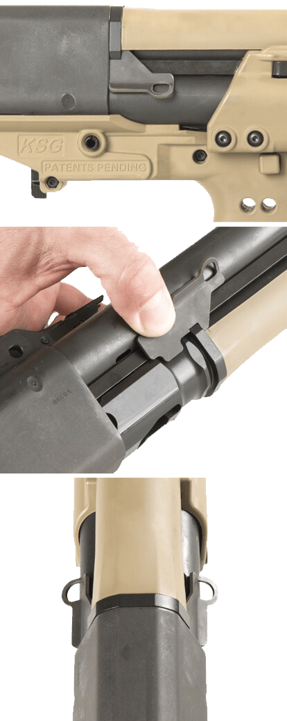 Kel-Tec KSG515 Single Point Sling Attachment Black Steel