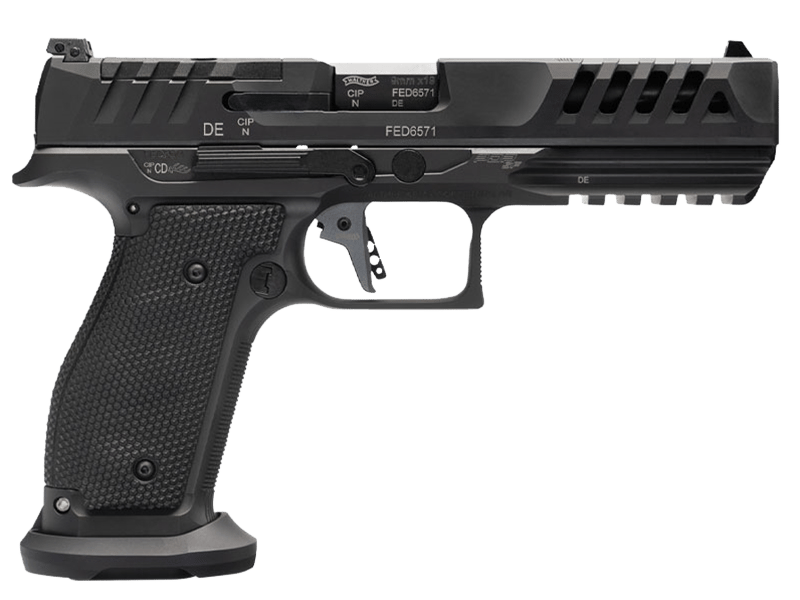Walther Arms 2872200 PDP Match SF Full Size Frame 9mm Luger 20+1/18+1