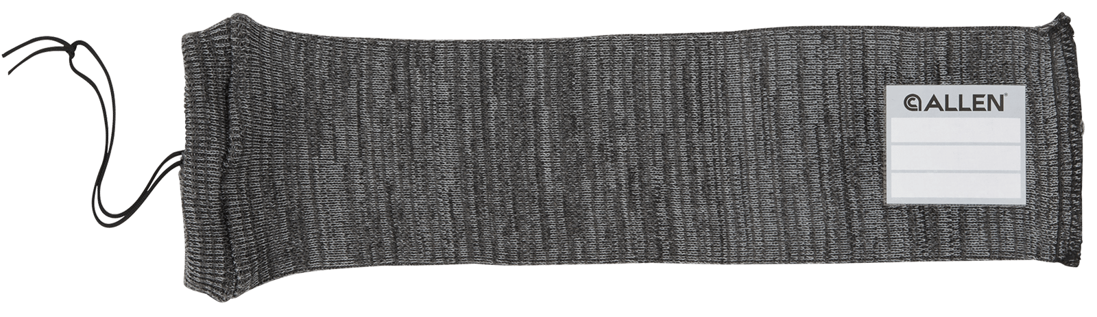 Allen 13170 Stretch Knit Handgun Sock  Gray Silicone-Treated Knit w/Custom ID Labeling Holds Handguns 14" L x 3.75" W Interior Dimensions