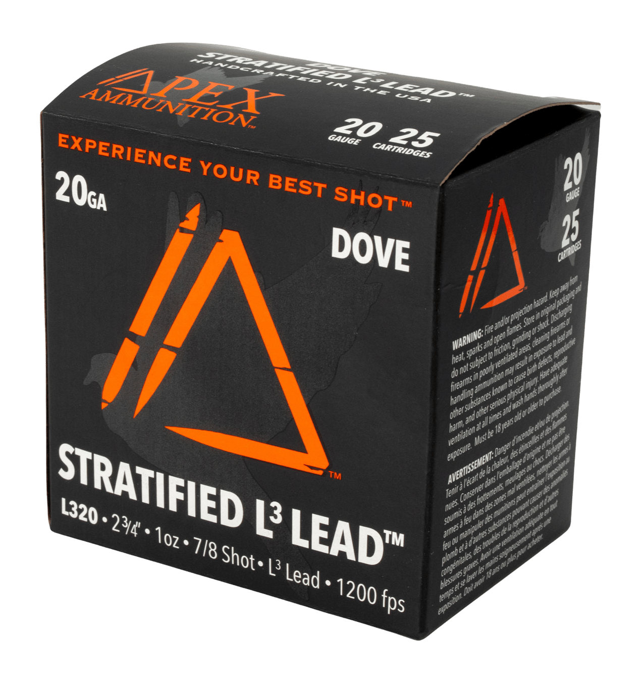 APEX AMMO ED20-78    20G 2.75 1              25/10