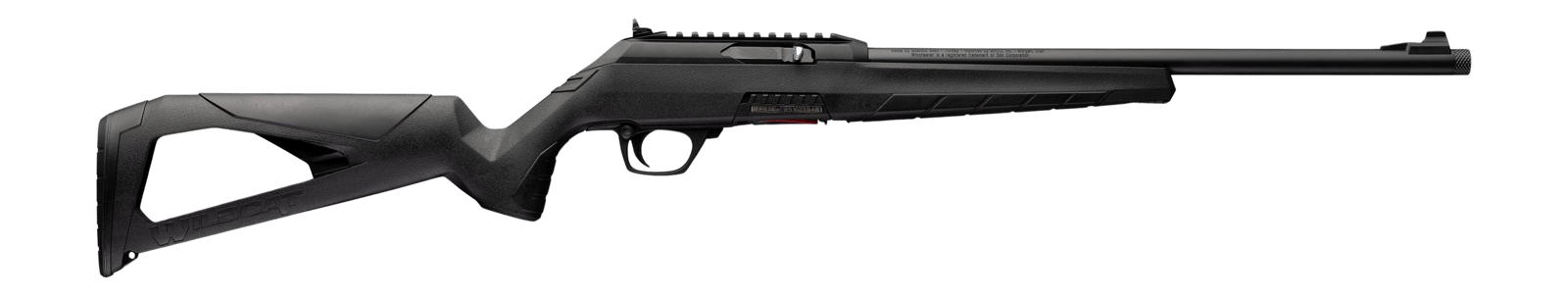Winchester Repeating Arms 521170102 Wildcat Shadow SR 22 LR 10+1 16.50" Matte Blued Threaded Barrel, Black Polymer Receiver w/Picatinny Rail, Black Fixed Polymer Stock, Ambidextrous