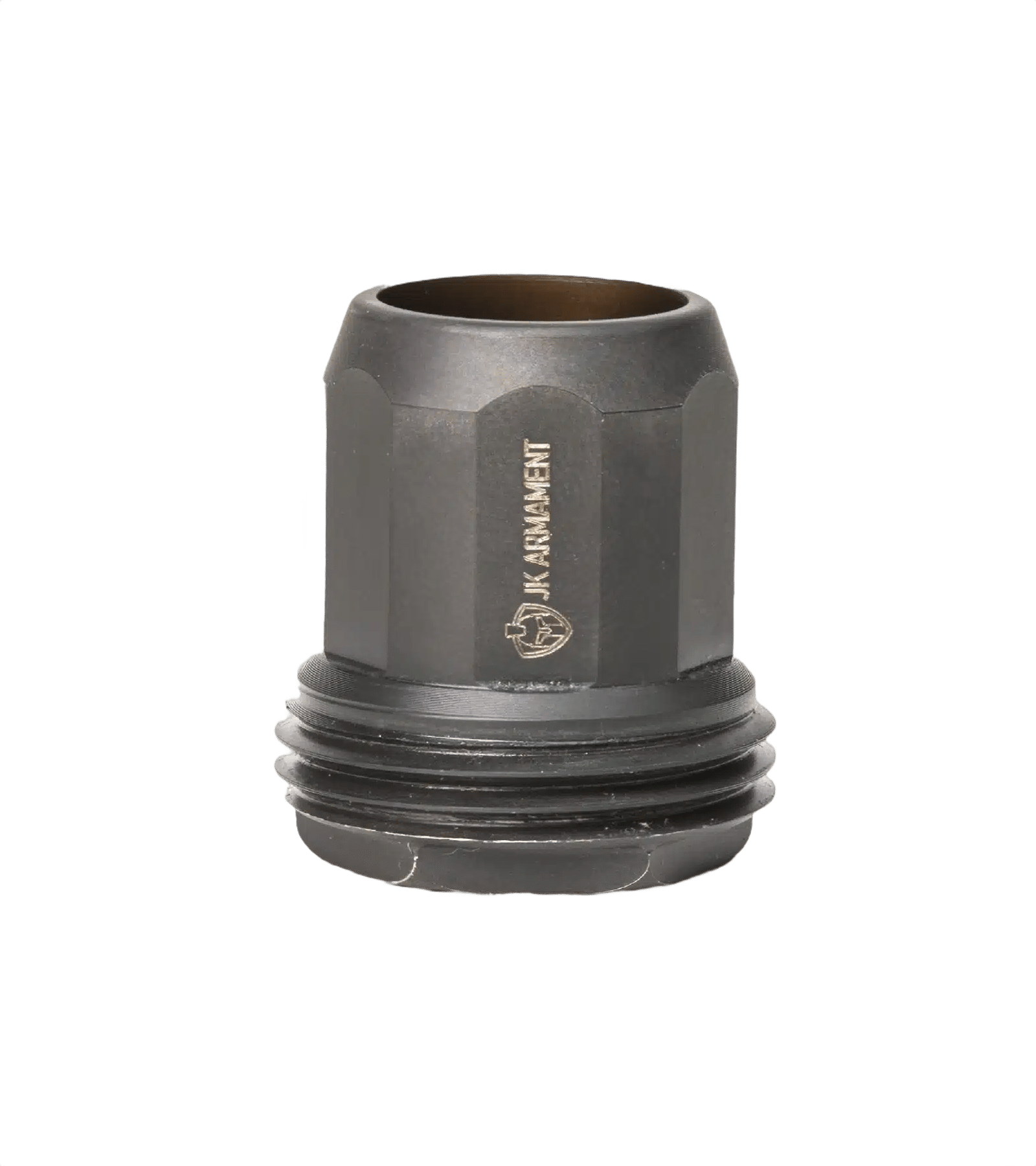 Jk Armament JKMDHDBE12M22X75XL Bald Eagle  Black M22x0.75 Threads 12 Gauge