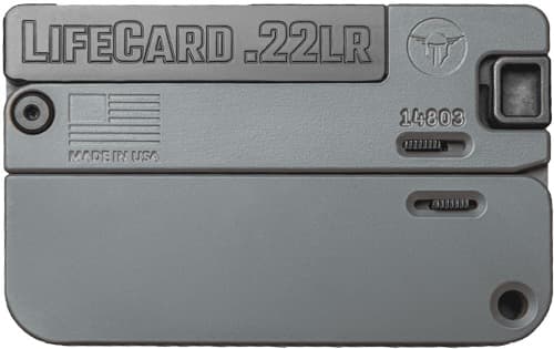 TRAILBLAZER LIFECARD 22LR SINGLE SHOT SNIPER GREY